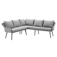 thumbnail image 4 of Modway Endeavor Sectionnel de Mobilier de Patio Extérieur en Osier, 4 of 8