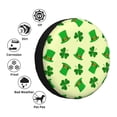 thumbnail image 4 of Goofa St. Patrick's Day Pattern Universal Tire Cover for Jeep, SUV, Truck, and Trailer – Waterproof, UV-Resistant,Easy to Install, Fits 14"-17" Tires-17 inch, 4 of 6