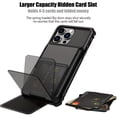 thumbnail image 2 of 2022 iPhone 14/13/12/11 Pro Max X/XS/XR/XS Max SE Wallet Case - Store 5 Cards & Enjoy Dual Layer Shockproof Protection!, 2 of 5