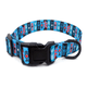 thumbnail image 1 of Juego de collar y correa para perro, estampado clásico a cuadros, collar de nailon ajustable,, 1 of 5