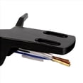 thumbnail image 5 of 2X Turntable Headshell Aluminium Alloy Headshell Record Turntable Needle Replacement Phono Stylus Cartridges Rack Black,2 x Phonograph Phono stand,Black, 5 of 5