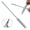 A1_Silver 11.61", variant on Veeogra Knife Sharpening Steel Rod,10.16" Butcher Steel Sharpener Stick,Polished Stainless Steel Rod,Ergonomic Handle Honing Rod,Sharpening Rod With Hanging Hook,Grilling Hunting Blade Sharpener