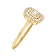 thumbnail image 3 of Ross-Simons 0.43 ct. t.w. Diamond Cluster Ring in 14kt Yellow Gold, Women's, Adult, 3 of 5
