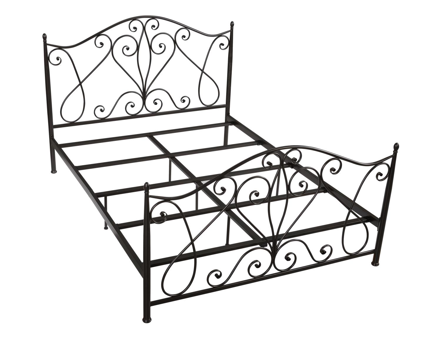 Metal Bed Frame, Black