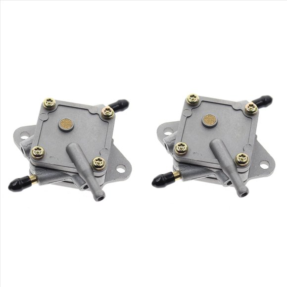 2X 72021-G01 Fuel Pump for Golf Cart 4- 295CC 350CC 94-03,2 x Fuel Pump,Silver