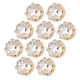 thumbnail image 4 of Diamante De Garra De Costura, 10 Piezas De Diamantes De Costura De Vidrio Cuadrado, Accesorios De Bricolaje Para Decoración Navideña Para Decoración Del Hogar ANGGREK Otros, 4 of 8