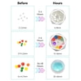 thumbnail image 4 of Bolas de hidrogel de cristal mágico para niños, 1 botella de barro transparente, juguete colorido, cuentas de agua para niños, flores que cultivan, 4 of 4