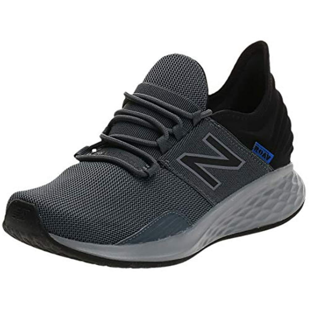 New Balance Men's Fresh Foam Roav V1 Running Shoe Sneaker, Lead/Black ...