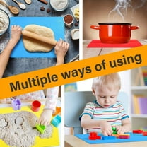 Blarkrus Silicone Extra Large Thick Baking Sheet/Work Mat/Oven Liner Lot T8