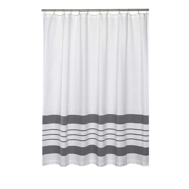 Shower Curtain Liner,Striped Printed Shower Curtain Bathroom Partition Curtain Bathroom Curtain Perforation Bathroom Curtain Bathroom Partition Pattern Shower Curtain,Shower Curtain Hooks