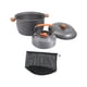 thumbnail image 1 of Juego de cocina para acampar, ollas, hervidor, equipo de cocina, utensilios de cocina portátiles para acampar con 11 l, 1 of 9