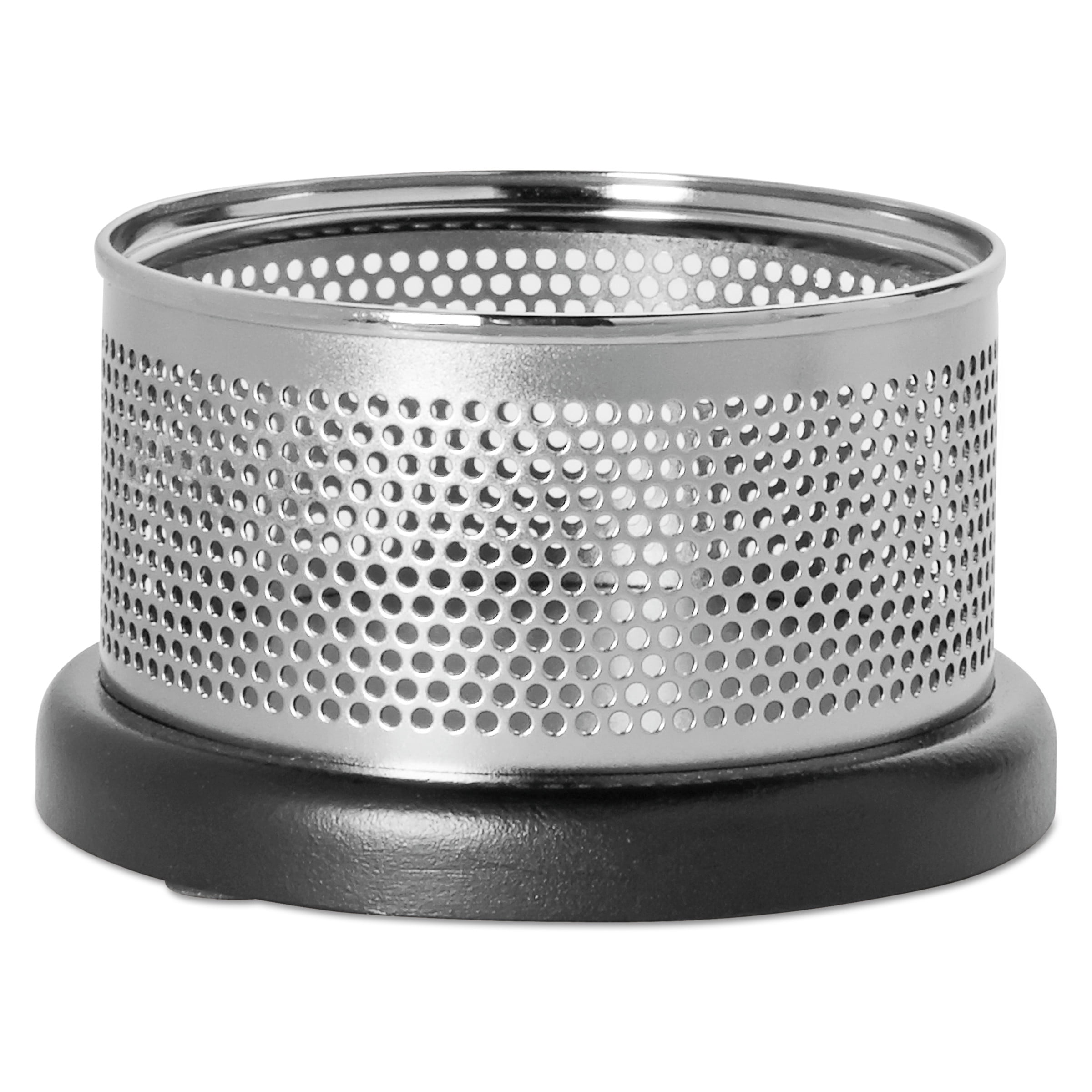 Rolodex Distinctions Paper Clip Holder, 3 7/8 x 4 1/8 x 2 3/8, Metal