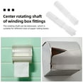 thumbnail image 4 of RUNROTOO 2Pcs Reusable Toilet Paper Holder Roller Spring Loaded Plastic for Hotel and Bathroom, 4 of 8
