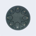 thumbnail image 1 of Hyknon Outils Tambour à Languette en Acier 6 Pouces 8 Notes, Instrument de Musique pour Adultes, Sons Clairs Propres, 1 of 1
