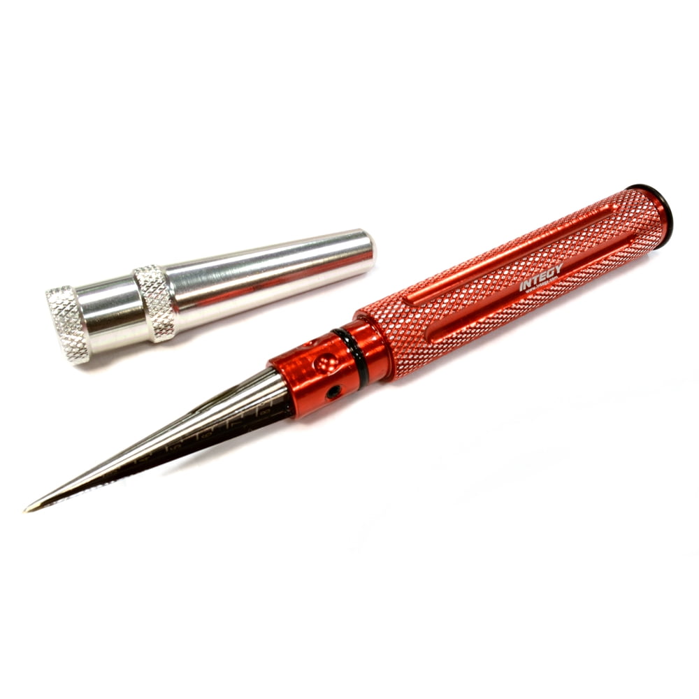 Integy RC Toy Model Hop-ups C25865RED QuickPit V5 Professional Body Reamer for 1/10 & 1/8 Size