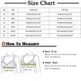 thumbnail image 2 of XuJwPNcy 2pc Bras for Women Comfortable Front Closure Bras Lace No Underwire Bralettes Push up Full Coverage Everyday Bras, 2 of 2
