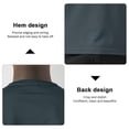 thumbnail image 4 of M Camiseta deportiva informal holgada grande con bolsillo sin costuras de seda de hielo de verano para hombre elástica 2 uds, 4 of 5