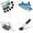 4Pcs Set C, variant on Gamvdout Bike Repair Kit Bicycle Repair Tools With Triangle Bag 16 In 1 Bike Maintenance Emergency Repair Tool Kit Screwdriver Tire Pump Bike Tool Kit
