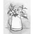 thumbnail image 3 of Caroline, Emma 12x14 Black Modern Framed Museum Art Print Titled - Backyard Bouquet II, 3 of 5