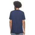 thumbnail image 3 of Expert Brand USA-Made Men's MoCA Cotton Blend Crewneck T-Shirt, Navy, Small, 3 of 5