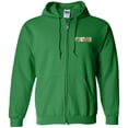 thumbnail image 4 of Freedom Men Zip Up Hooded Sweatshirt, 4 of 11