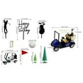 thumbnail image 3 of Realistic Golfing Vehicle Cake Decoration With Removable Flags For Sports Enthusiasts Incidents, 3 of 8