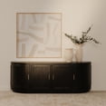 thumbnail image 5 of Moe's Home Collection NICOLA Wood TV Table Black Color, 5 of 5