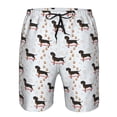 thumbnail image 3 of Fotbe Dachshund Dog Trajes de Baño Estampados para Hombre, Shorts de Verano de Secado Rápido, Ropa de Playa, Bañadores-Medium, 3 of 6