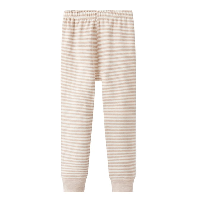 Pantalons pour Bébés Garçons Pantalons de Sommeil à Rayures pour Garçons et Filles - Bas Chauds Pantalons d'Intérieur pour Enfants Pantalons Chauds pour Filles
