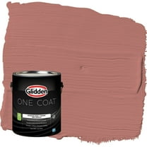 Glidden One Coat Earth Rose / Red Semi-Gloss Interior Paint with Primer, 1 Gallon
