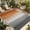 Gray Orange, variant on Burnt Orange Gray Ombre Outdoor Rug for Patio/Deck/Porch, Non-Slip Large Area Rug 6 x 9 Ft, Vintage Farmhouse Wooden Indoor Outdoor Rugs Washable Area Rugs, Reversible Camping Rug Carpet Runner