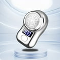 thumbnail image 4 of Mini Electric Shaver, USB Rechargeable Shaver, Portable Travel Shaving Razor with Power Display, Compact Lightweight Design, IPX7 Waterproof, Detachable Washable Blades, Unisex Grooming Tool, 4 of 9