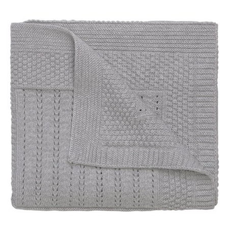 Elegant Baby Seed Knit Stitch Blanket