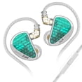 thumbnail image 1 of Auriculares KZ AS16 Pro 8 Balance Armatures con micrófono, color cian, 1 of 7