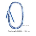 thumbnail image 2 of FRCOLOR 2pcs Graduation Lei Necklace Honor Cord Grad Themed Graduation Webbing Leis Braided Necklace High School University Party Supplies, 2 of 8