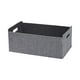 thumbnail image 2 of Cesta de almacenamiento de fieltro, organizador de cajas, contenedor con asa, práctico cesto para armario, material de fieltro minimalista, adecuado p, 2 of 9