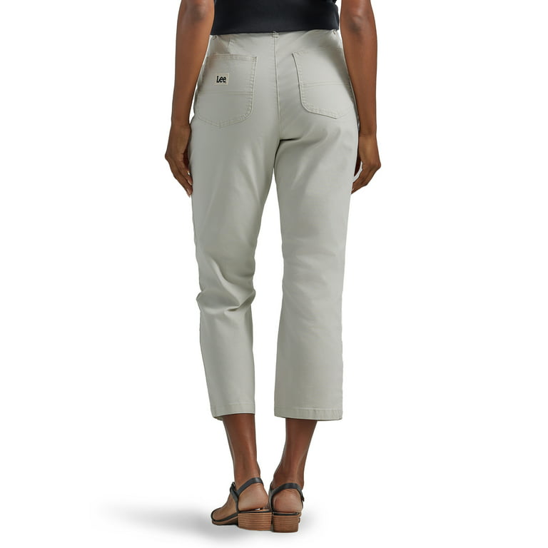 Lee® Women's Ultra Lux Relaxed Fit Seamed Crop Pant 