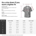 thumbnail image 5 of Kdxio Men'S Hawaiian Shirt For Men Short Sleeve Shirt Weave Geometric Summer Casual Holiday Beach Button Down T-Shirts, 5 of 5