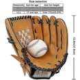 thumbnail image 2 of Baseball Glove With 1 Ball, Sports Batting Gloves With Baseball, 2 of 5