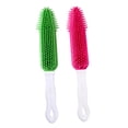 thumbnail image 3 of YSNOOWE 2Pcs Pet Cleaning Comb Silicone Dog Hair Comb Assorted Colors Durable and Practical Grooming Tool, 3 of 6