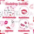thumbnail image 4 of Bachelorette Party Balloon Garland Decoration Kiss The Miss Goodbye Backdrop Red Lips Balloons for Bridal Shower Party Suppiles, 4 of 6