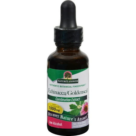 Nature's Answer Echinacea and Goldenseal - 1 oz