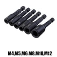 thumbnail image 2 of 1/4 Hex Shank Thread Tap Socket Adapter for Machine Tapping, 2 of 5