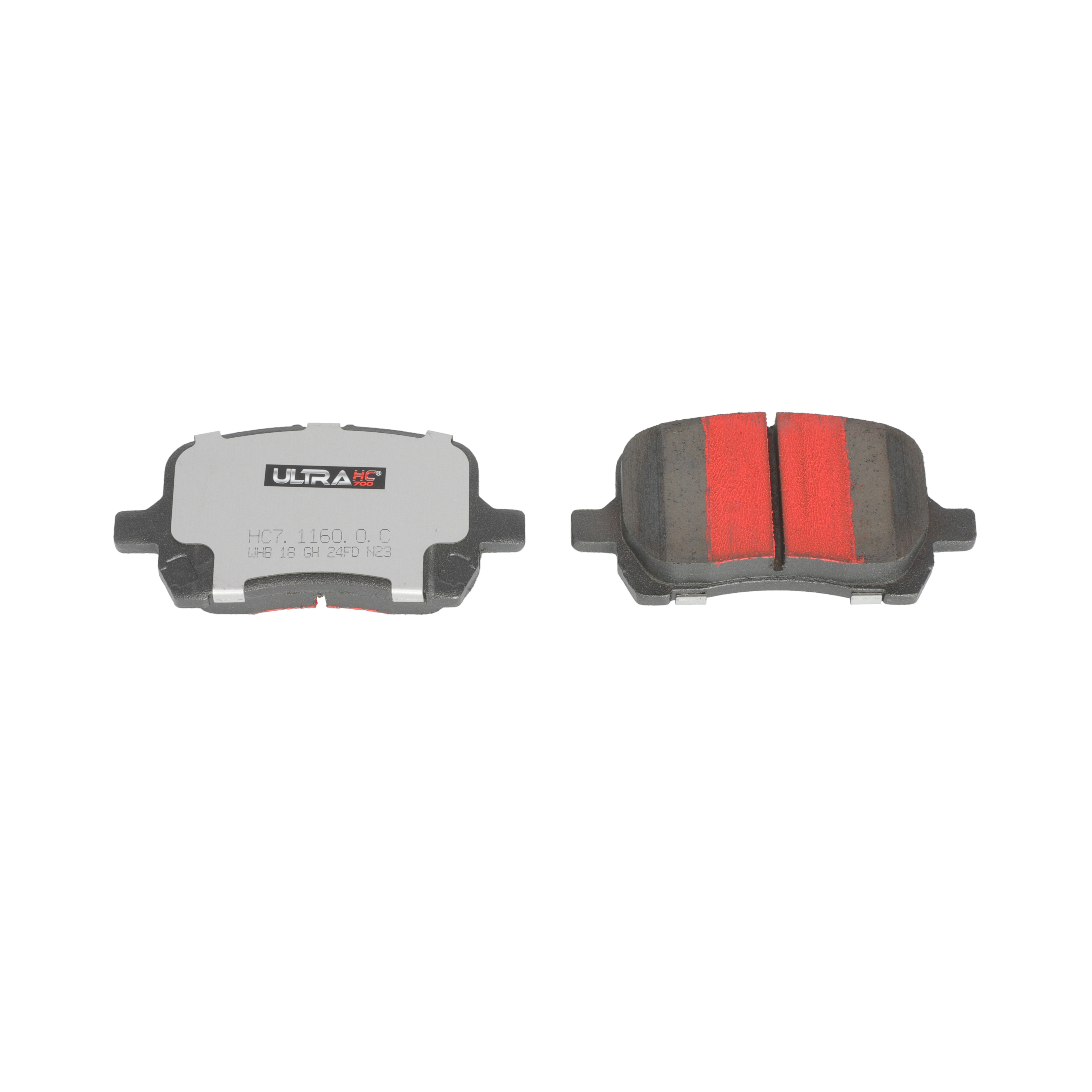 UltraHC 700 Brake Pad Set, Front HC7.1160.0.C, Chevrolet Malibu 2012-2007