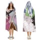 thumbnail image 3 of Mira Hacia Atrás Manta Capa con Capucha Anti-Bolitas, Manta de Lana Ártica Suave, Manta Portátil de Felpa Ligera y Lujosa, Poncho para Siesta en Casa y Oficina, 100*130cm, 3 of 6