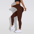 thumbnail image 4 of Endives Womens Yoga Legging Fitting High Waisted Hip Lifting Vertical Stripe Yoga Pants Outerwear Jogging Sports Pants, 4 of 5