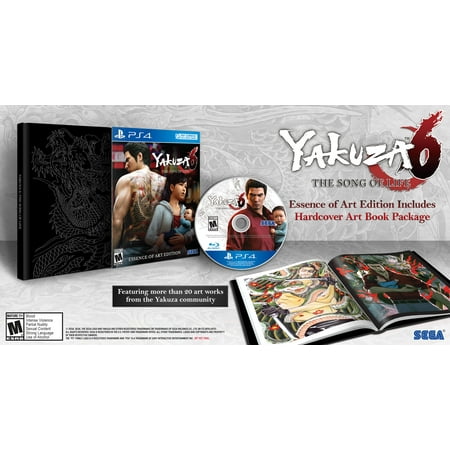 Yakuza 6: The Song of Life Essence of Art Edition, Sega, PlayStation 4, (Best Yakuza Game Ps4)