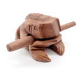 thumbnail image 1 of JP Wooden Frog Rasp Percussion Instrument | African Music - Inspired, Fun Noise Maker for Adults & Kids, Unique Music Gift, 1 of 6