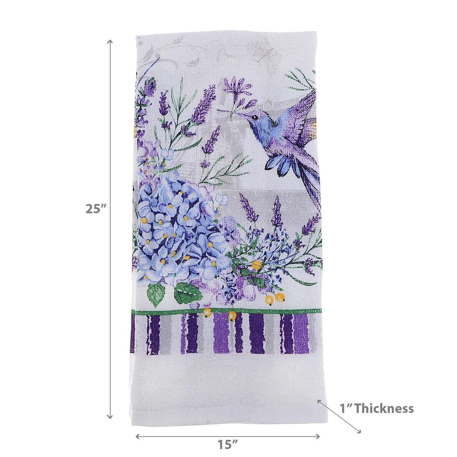 IH Casa Decor Hand Towel Hummingbird - Set of 6