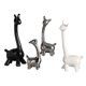 thumbnail image 4 of Kit de figuras de ciervos de cerámica perfecl adorno de mesa 4 piezas, 4 of 8